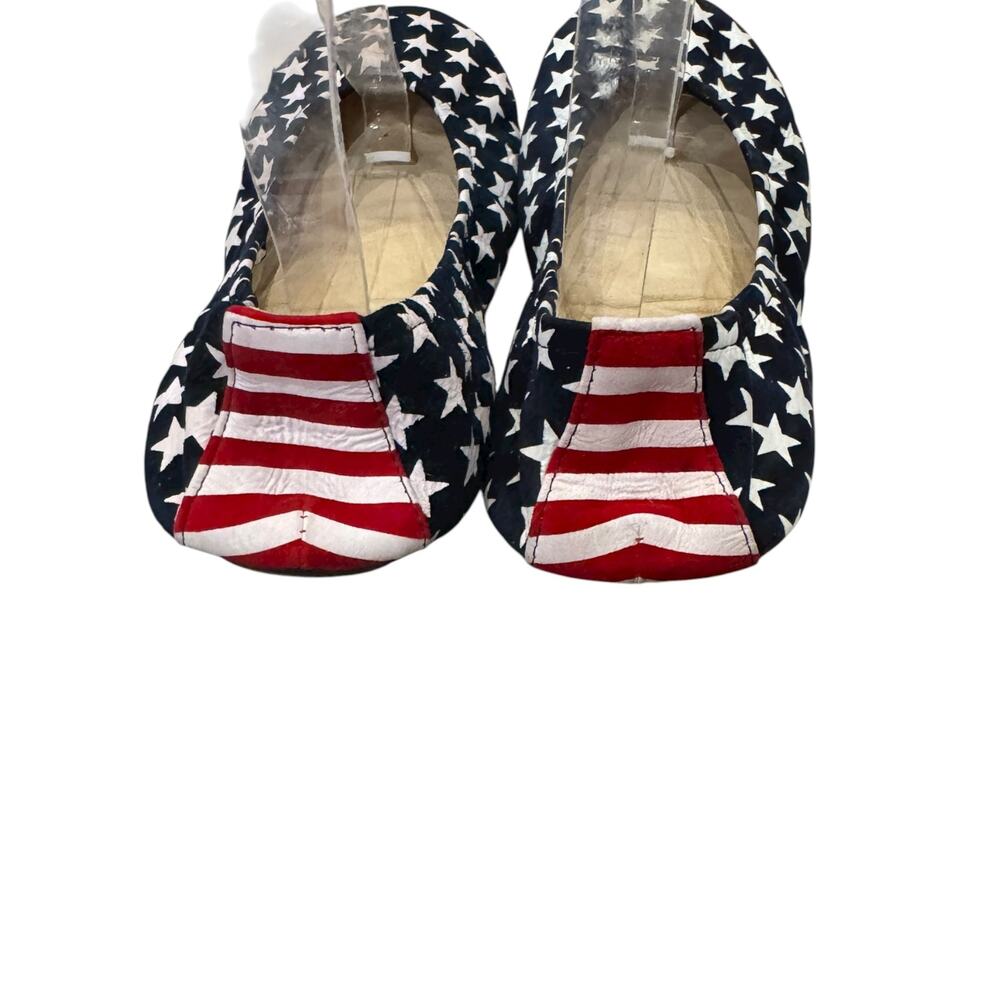 The Storehouse Flats Stars & Stripes Suede Ballet Flats Women’s Size 7 - Picture 6 of 8